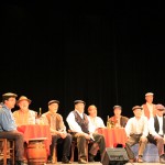 Spectacle "les sacrifiés" par "gaillards d'avant" choeur d'hommes dirigé par Jean-Paul Finck