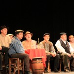 Spectacle "les sacrifiés" par "gaillards d'avant" choeur d'hommes dirigé par Jean-Paul Finck