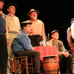 Spectacle "les sacrifiés" par "gaillards d'avant" choeur d'hommes dirigé par Jean-Paul Finck