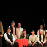 Spectacle "les sacrifiés" par "gaillards d'avant" choeur d'hommes dirigé par Jean-Paul Finck