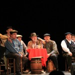 Spectacle "les sacrifiés" par "gaillards d'avant" choeur d'hommes dirigé par Jean-Paul Finck