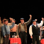 Spectacle "les sacrifiés" par "gaillards d'avant" choeur d'hommes dirigé par Jean-Paul Finck