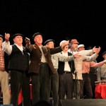 Spectacle "les sacrifiés" par "gaillards d'avant" choeur d'hommes dirigé par Jean-Paul Finck