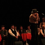 Spectacle "les sacrifiés" par "gaillards d'avant" choeur d'hommes dirigé par Jean-Paul Finck