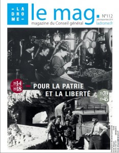 le mag 112 de la Drôme autour de la grande guerre