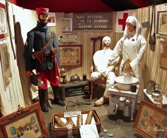 Journée de l’association des maires de la Drôme à Bourg-lès-Valence autour de la Grande Guerre, conférence des membres du CDH14-18