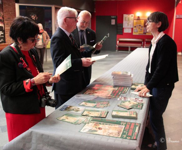 Journée de l’association des maires de la Drôme à Bourg-lès-Valence autour de la Grande Guerre, conférence des membres du CDH14-18