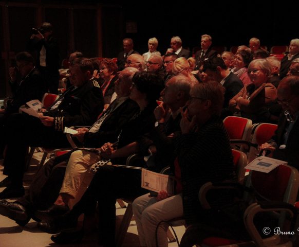 Journée de l’association des maires de la Drôme à Bourg-lès-Valence autour de la Grande Guerre, conférence des membres du CDH14-18