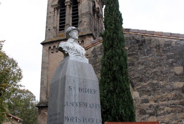 Commémoration du centenaire de l’Armistice de 1918 à Charpey, Saint-Vincent la Commanderie, Saint-Didier de Charpey