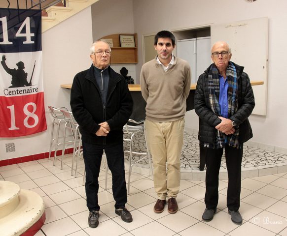 Conférences du CDH14-18 à Romans sur Isère, intervenants Guy Bichon, Alain Chaffel, Alain Coustaury