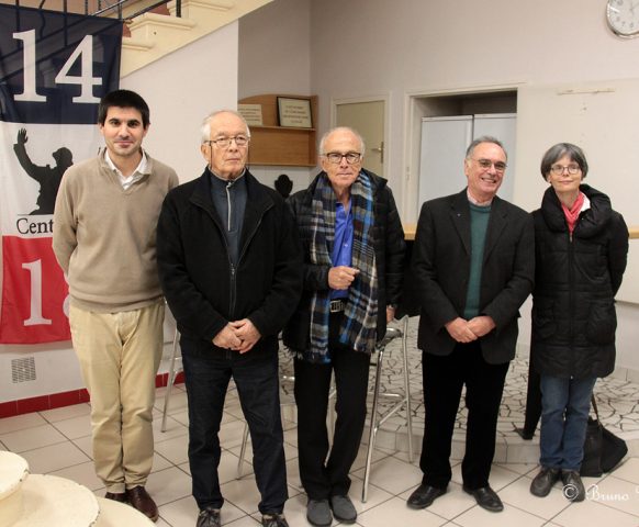 Conférences du CDH14-18 à Romans sur Isère, intervenants Guy Bichon, Alain Chaffel, Alain Coustaury